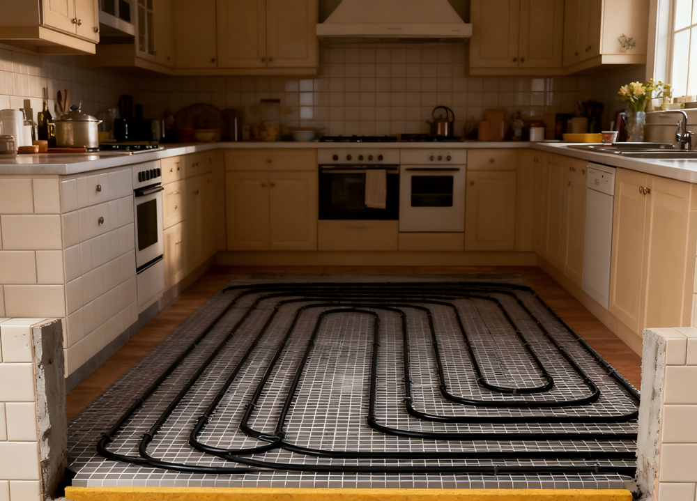 tile floor heat thermostat