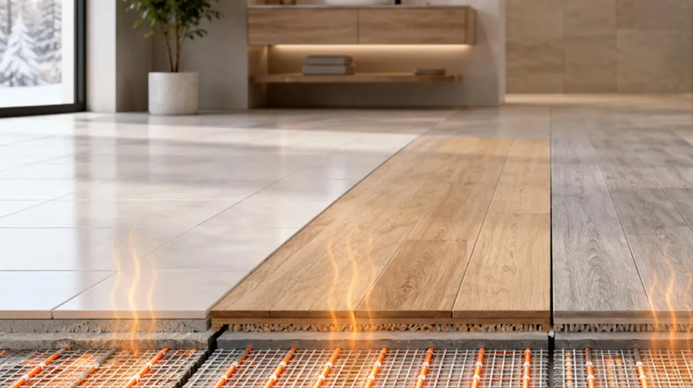 How to Choose Electric Floor Heating Mats for Different Flooring Types